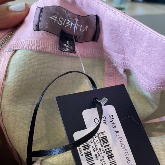 4SI3NNA | PINK ROYCE MINI SKIRT S - Picture 5 of 8